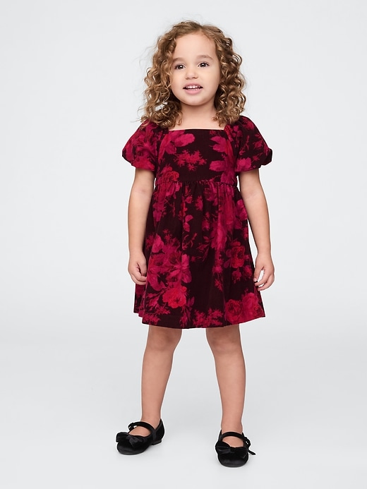 Image number 1 showing, babyGap Puff Sleeve Corduroy Dress