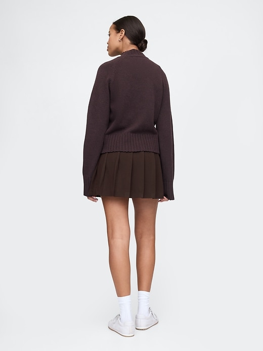 Image number 2 showing, Pleated Mini Skort