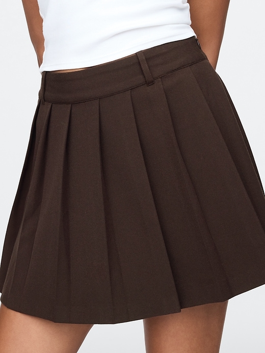 Image number 4 showing, Pleated Mini Skort