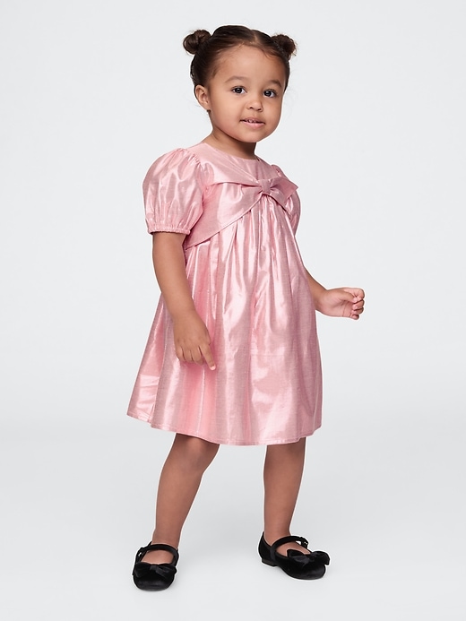 Image number 1 showing, babyGap Metallic Bow Dress