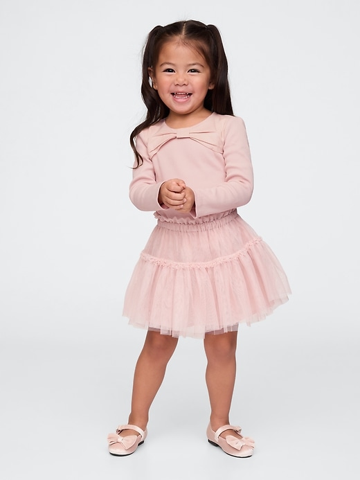 Image number 1 showing, babyGap Bow Tulle Outfit Set