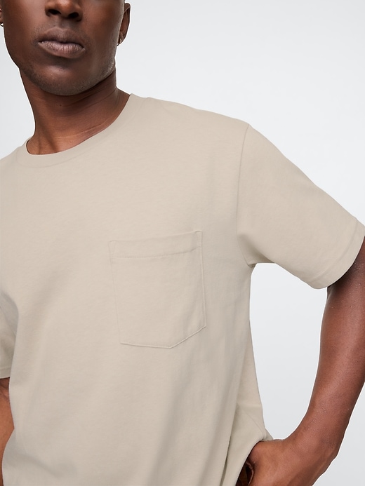 Image number 4 showing, Heavyweight Pocket T-Shirt