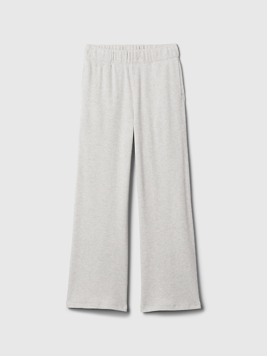 Image number 5 showing, Kids Waffle-Knit Wide-Leg Pants