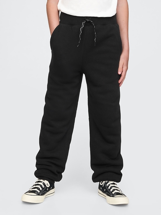 Image number 3 showing, Kids Vintage Soft Sherpa-Lined Joggers