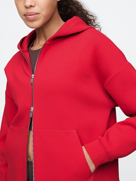 Image number 3 showing, GapFit Scuba Two-Way Zip Hoodie