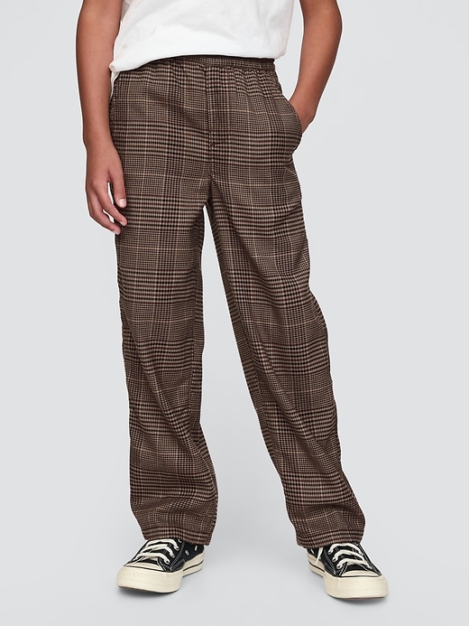 Image number 2 showing, Kids Pull-On Plaid Pants