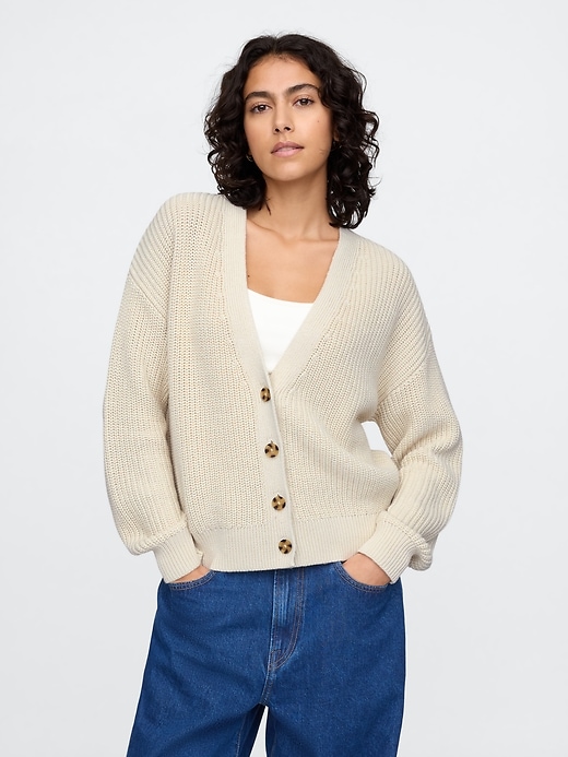 Image number 1 showing, V-Neck Cardigan