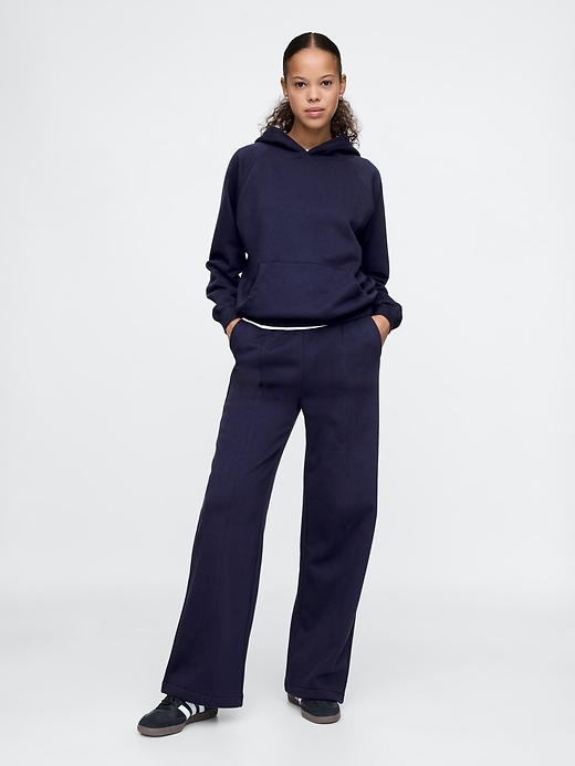 Image number 1 showing, VintageSoft Wide-Leg Sweatpants