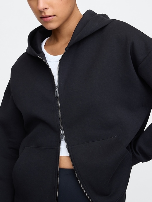 Image number 3 showing, GapFit Scuba Two-Way Zip Hoodie