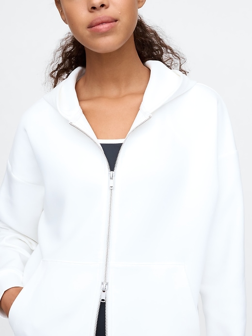 Image number 3 showing, GapFit Scuba Two-Way Zip Hoodie