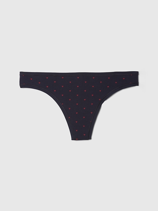 Image number 3 showing, Organic Stretch Cotton Thong