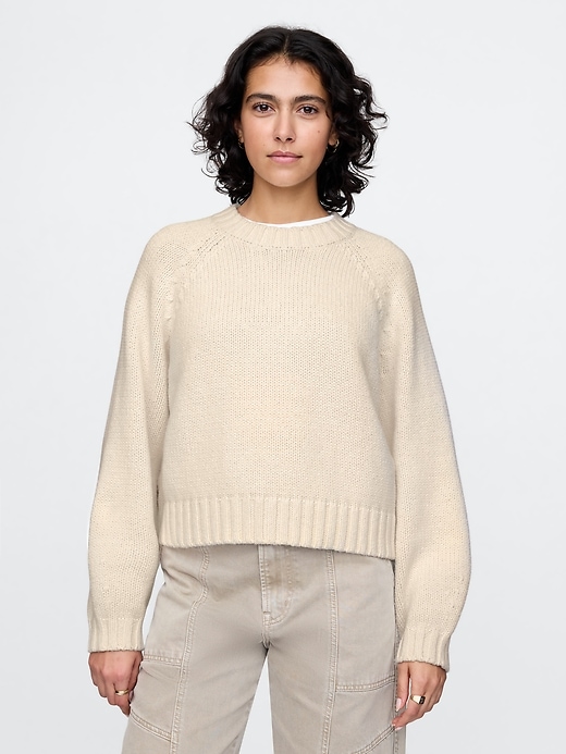 Image number 1 showing, Relaxed Crewneck Sweater