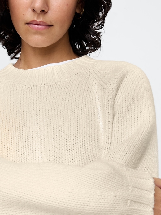 Image number 4 showing, Relaxed Crewneck Sweater