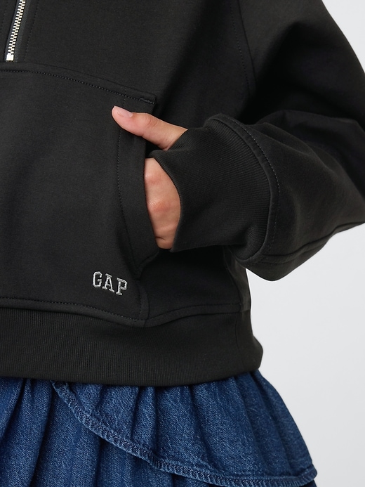 Image number 4 showing, Kids Half-Zip Hoodie