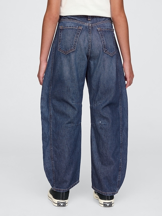 Image number 3 showing, Kids Horseshoe Jeans