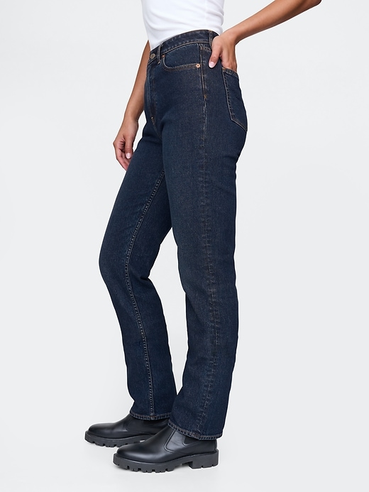 Image number 3 showing, Curvy High Rise '90s Straight Jeans