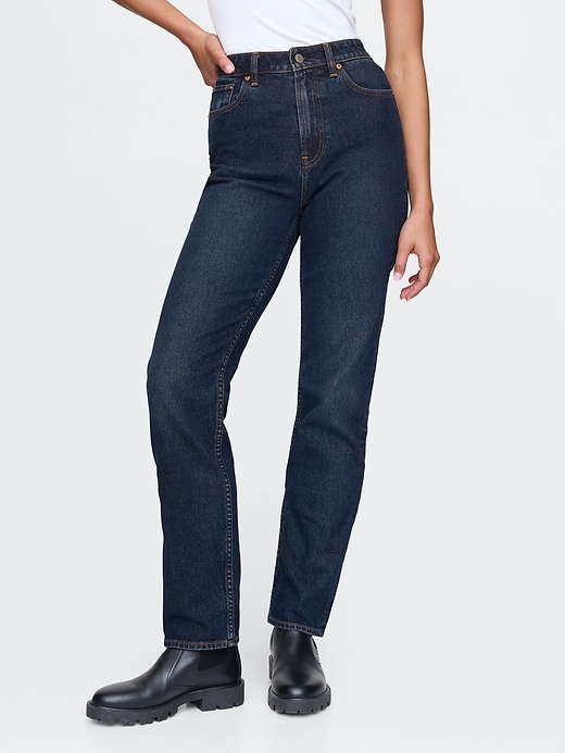 Image number 2 showing, Curvy High Rise '90s Straight Jeans