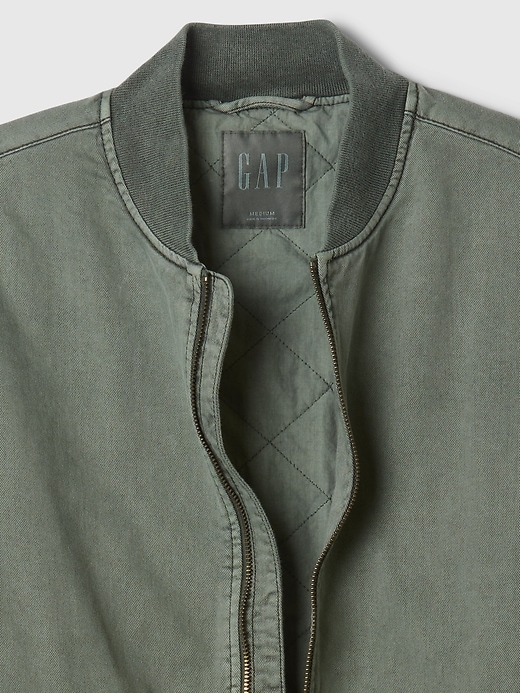 Image number 4 showing, Oversized Bomber Jacket