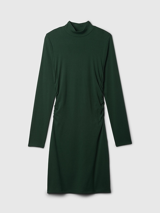 Image number 7 showing, Modern Rib Mockneck Mini Dress