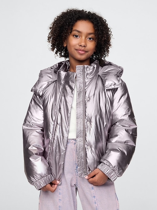 Image number 1 showing, Kids Recycled Puffer Jacket