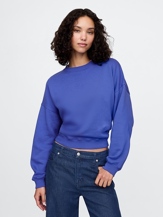 Image number 1 showing, VintageSoft Wedge Crewneck Sweatshirt