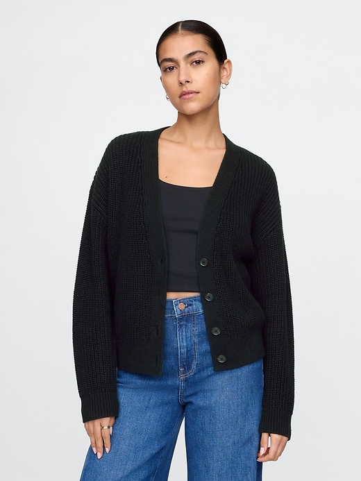 Image number 1 showing, V-Neck Cardigan