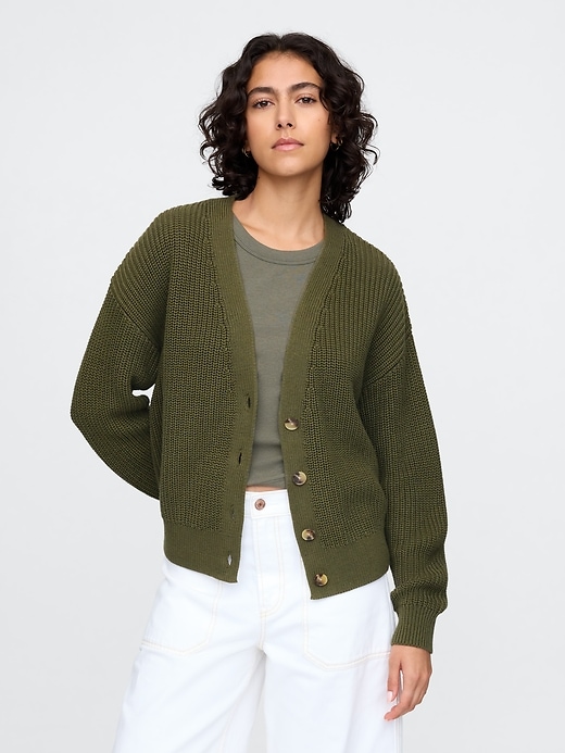 Image number 1 showing, V-Neck Cardigan