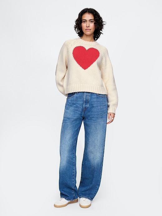 Image number 3 showing, Relaxed Crewneck Sweater