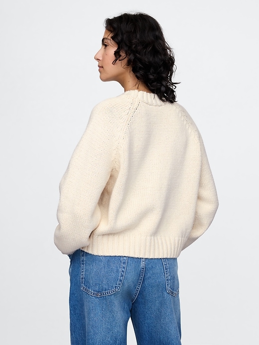 Image number 2 showing, Relaxed Crewneck Sweater