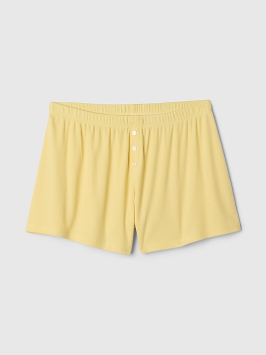 Image number 3 showing, Mini Rib PJ Shorts