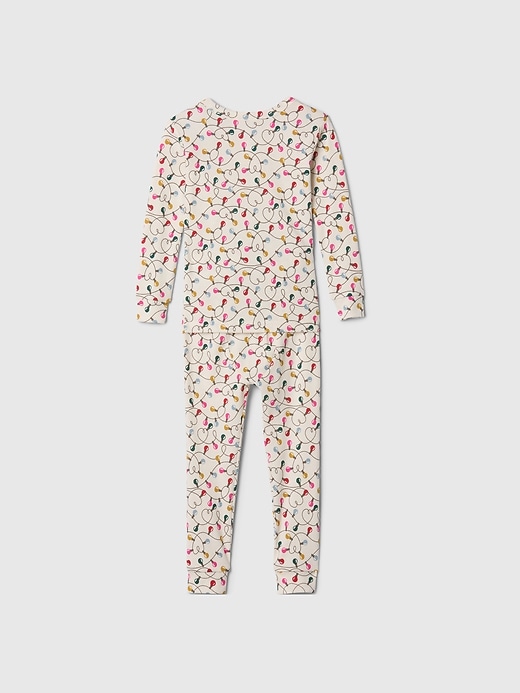 Image number 2 showing, babyGap Organic Brushed Cotton Holiday PJ Set