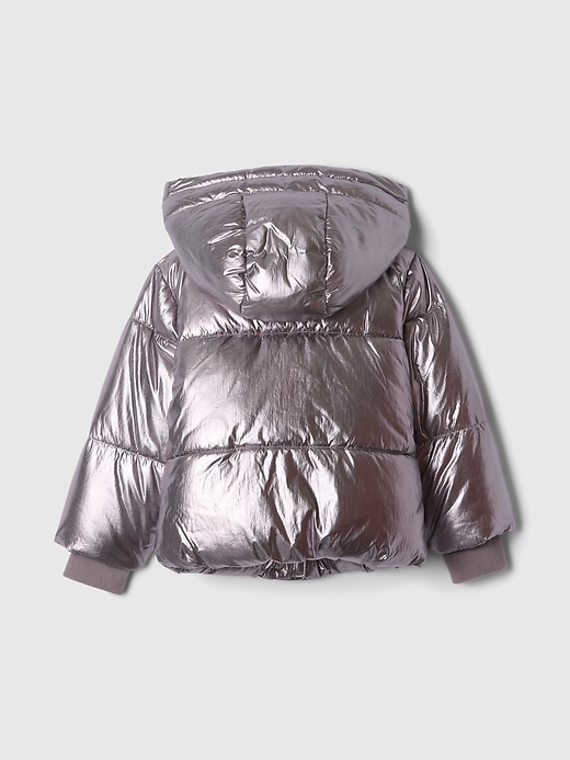 Image number 2 showing, babyGap Recycled Nylon Cozy Puffer Jacket