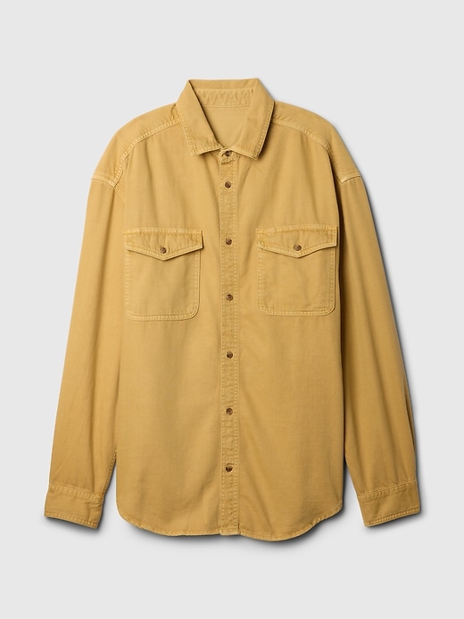 Image number 5 showing, UltraSoft Denim Big Shirt