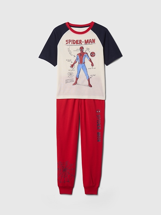 Image number 1 showing, Kids Marvel™ Spider-Man Recycled PJ Set