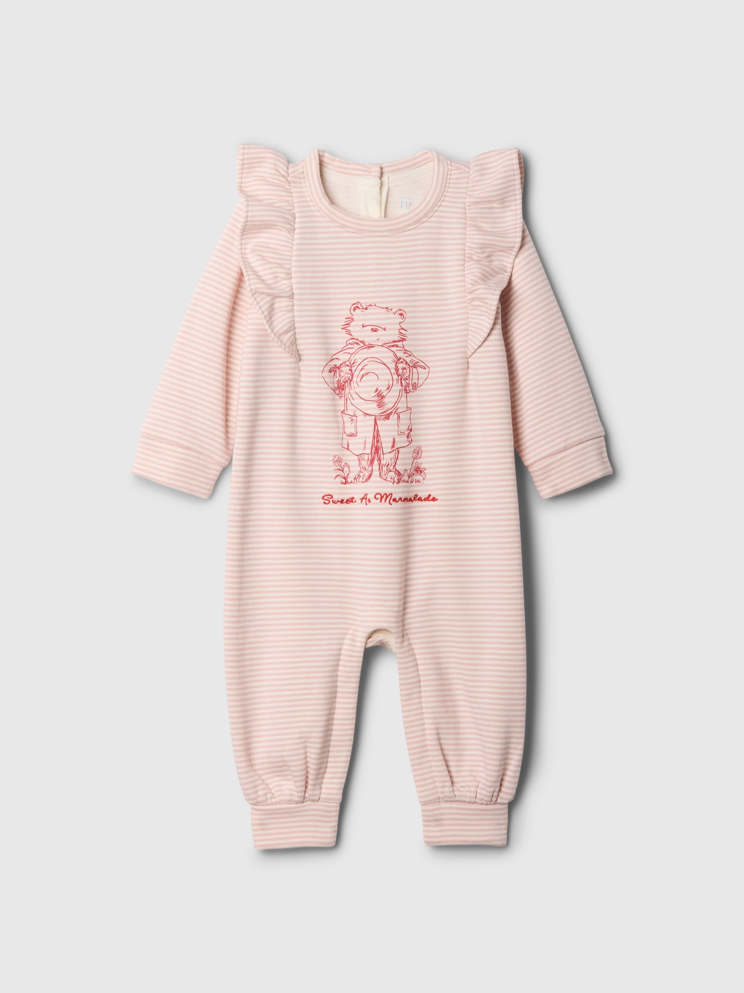 Baby Paddington Vintage Soft Footless One-Piece