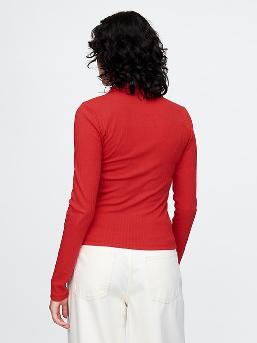 Image number 2 showing, Modern Rib Half-Zip Pullover