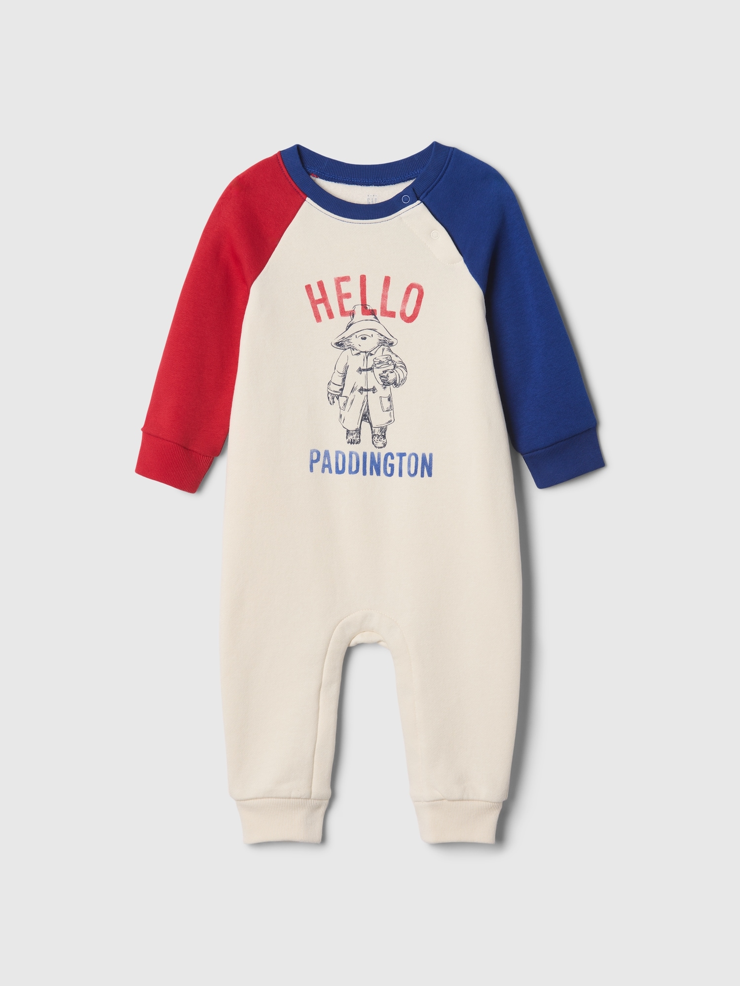 Baby Paddington Vintage Soft Footless One-Piece