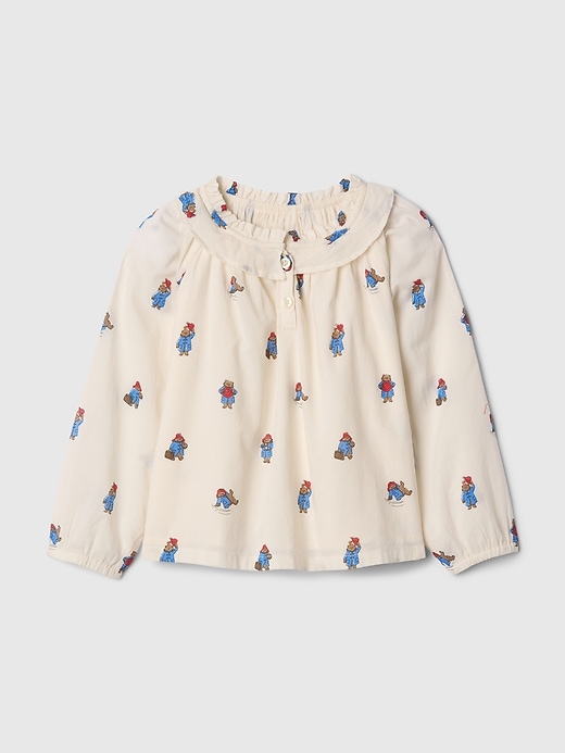 Image number 1 showing, babyGap Paddington Ruffle Shirt