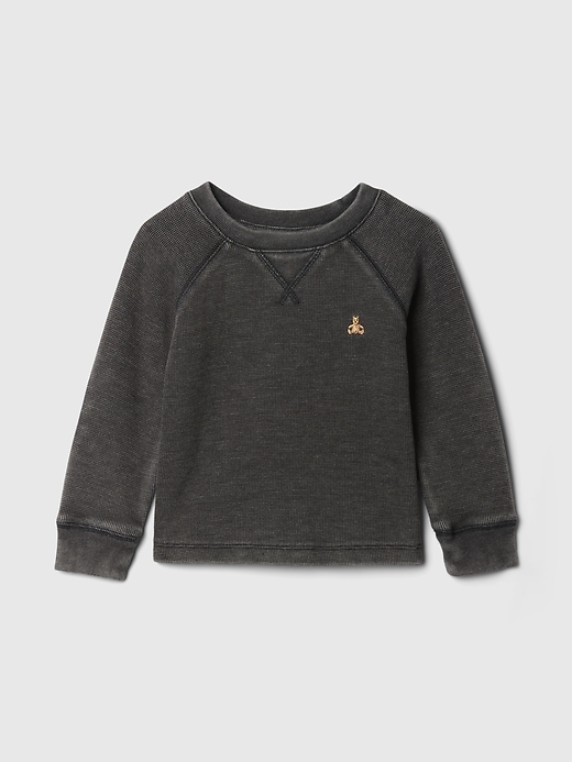 Image number 1 showing, babyGap Textured Raglan T-Shirt