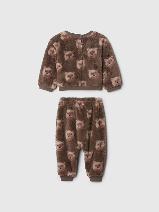 Image number 2 showing, Baby Sherpa Brannan Bear Outfit Set