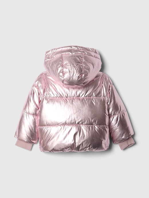 Image number 2 showing, babyGap Recycled Nylon Cozy Puffer Jacket