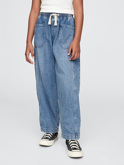 Image number 2 showing, Kids Ultrasoft Pull-On Horseshoe Jeans