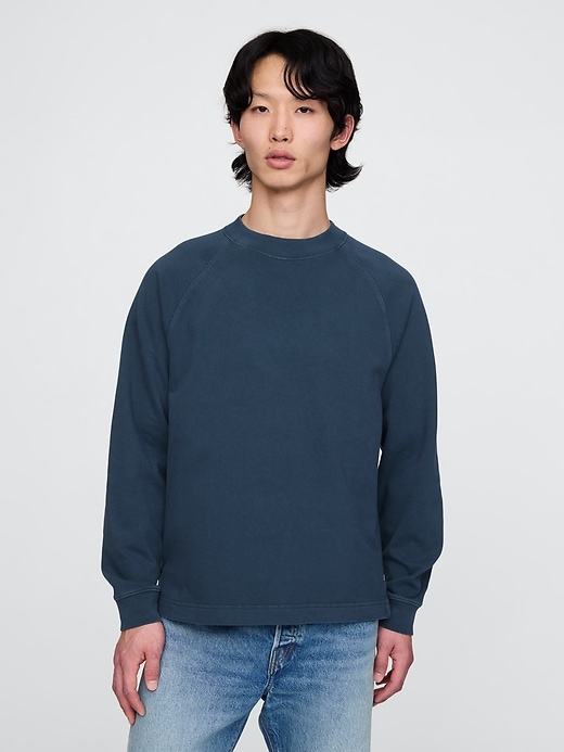 Image number 1 showing, Heavyweight Mockneck T-Shirt