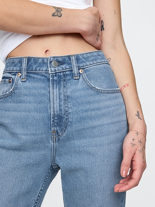 Image number 8 showing, Curvy High Rise '90s Straight Jeans