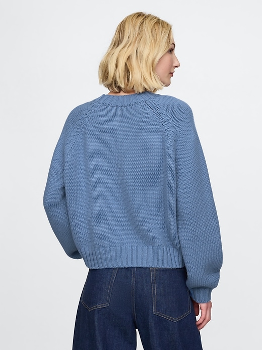 Image number 2 showing, Relaxed Crewneck Sweater