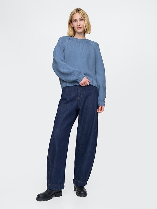 Image number 3 showing, Relaxed Crewneck Sweater