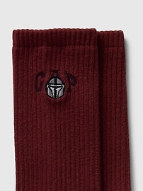 View large product image 5 of 5. Star Wars Logo Crew Socks