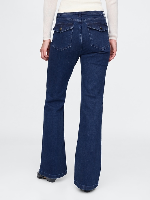 Image number 4 showing, High Rise '70s Flare Jeans