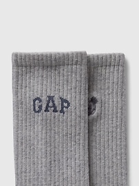 View large product image 3 of 7. Gap × Disney Logo Crew Socks