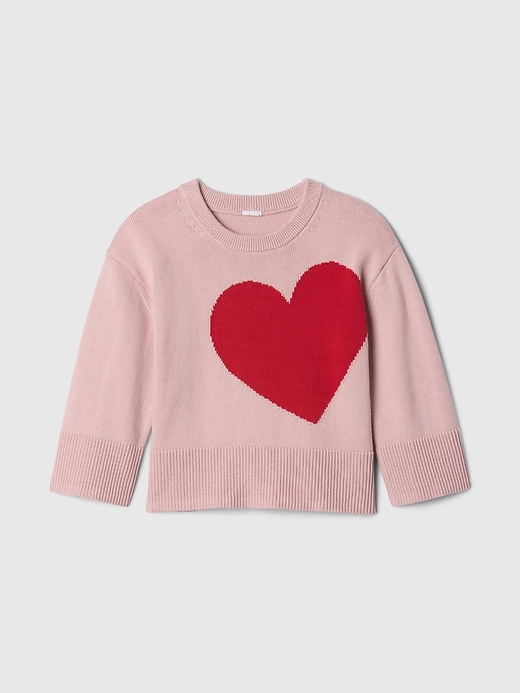 Image number 1 showing, babyGap 24/7 Split-Hem Sweater